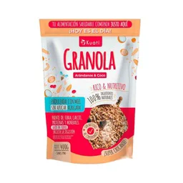 GRANOLA KUATI ARANDANOS Y COCO X 250G