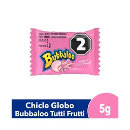 CHICLE BUBBALOO TUTTI FRUTTI