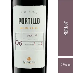 VINO MERLOT FINCA EL PORTILLO x750ml