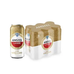 CERVEZA AMSTEL PACK x 6u