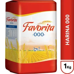 HARINA FAVORITA 0000 1KG + 100G