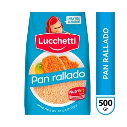 PAN RALLADO NUTRIVIT LUCCHETTI  X 1KG