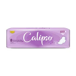TOALLA CALIPSO S/ALAS PLANA C/DEO x 8u