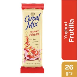 BARRA CEREAL YOG FRUTILLA CEREAL MIX x 26g