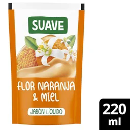 JABON LIQUIDO SUAVE FLOR NARANJA Y MIEL x 5L