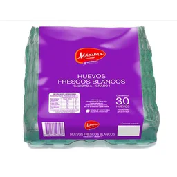 HUEVOS DOBLE A BLANCOS x6uni
