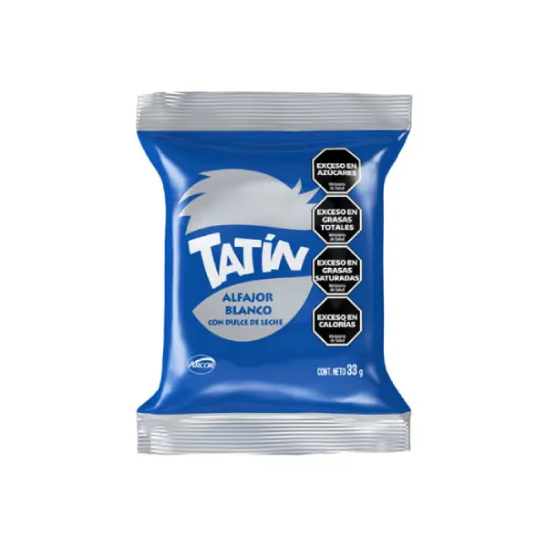 ALFAJOR BLANCO TATIN x 33g