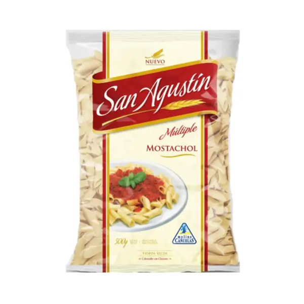 FIDEOS MOSTACHOL SAN AGUSTIN x500grs