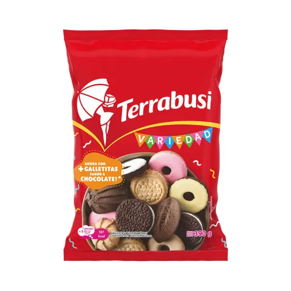 GALLETITAS VARIEDAD TERRABUSI x 390g