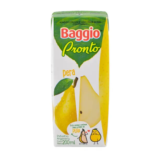 JUGO PERA BAGGIO x 200ml