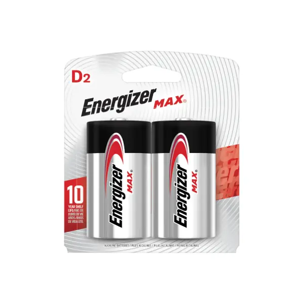 PILAS D2 E-95 ENERGIZER x2