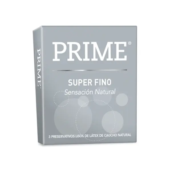 PRESERVATIVO SUPER FINO PRIME x3