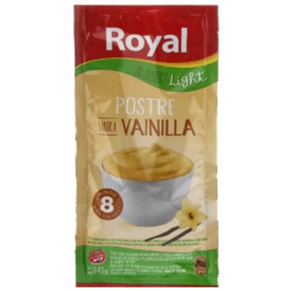 POSTRE LIGHT VAINILLA ROYAL x 43g