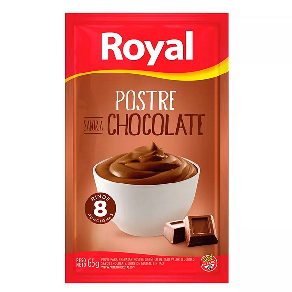 POSTRE ROYAL CHOCOLATE x 65g