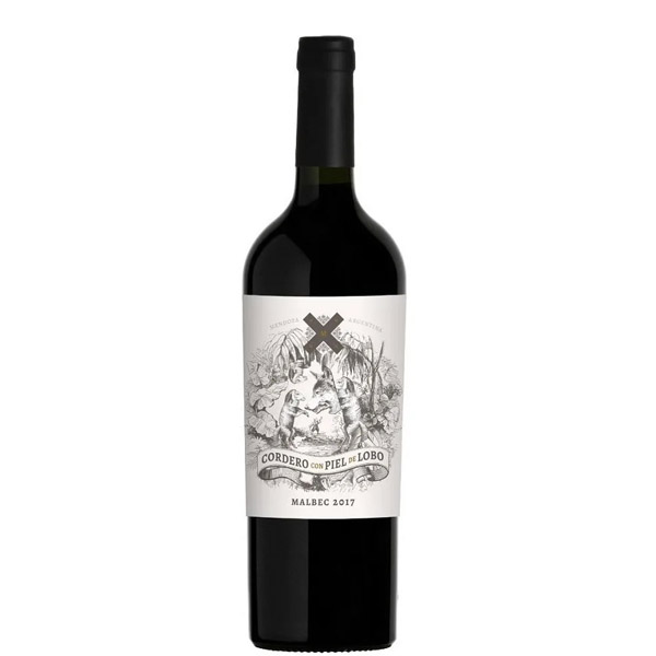 VINO CORDERO CON PIEL DE LOBO MALBEC x 750ml