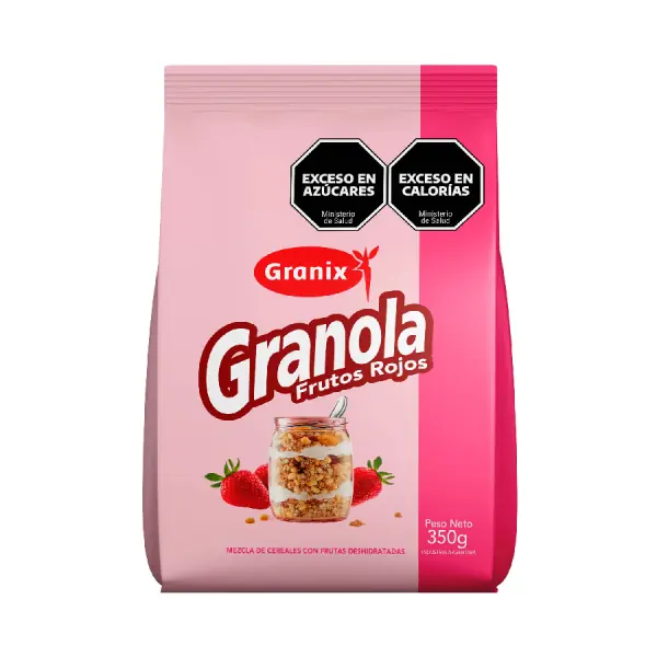 GRANOLA CROCANTE FRUTOS ROJOS GRANIX x 350g
