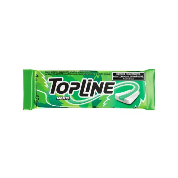 CHICLE MENTA TOP LINE x 6.7g