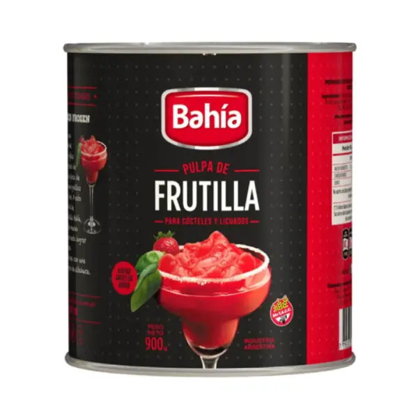 PULPA DE FRUTILLA BAHIA x900grs