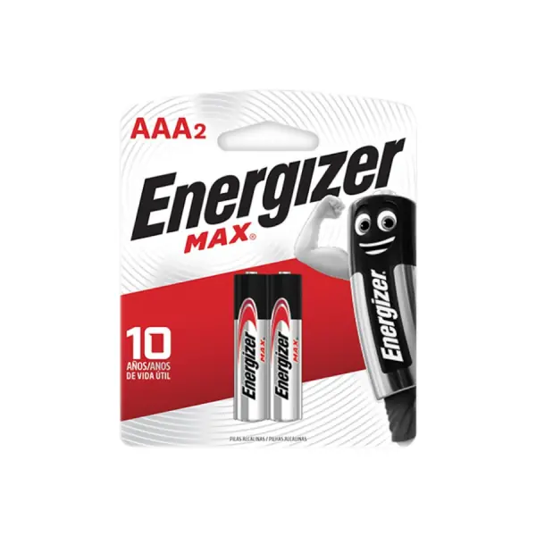 PILAS ENERGIZER E92 AAA x2u