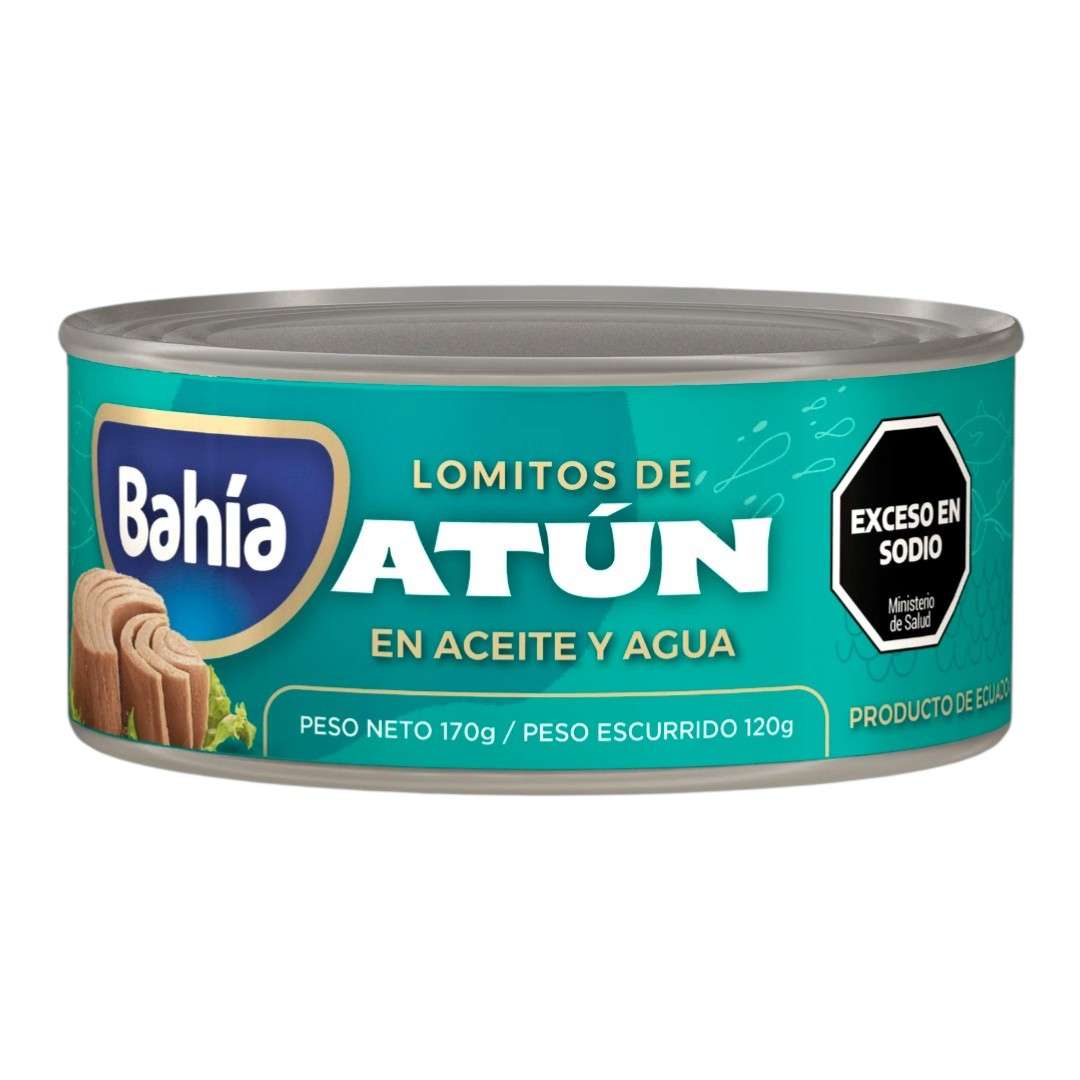 ATUN LOMO ACEITE/AGUA BAHIA x 170g