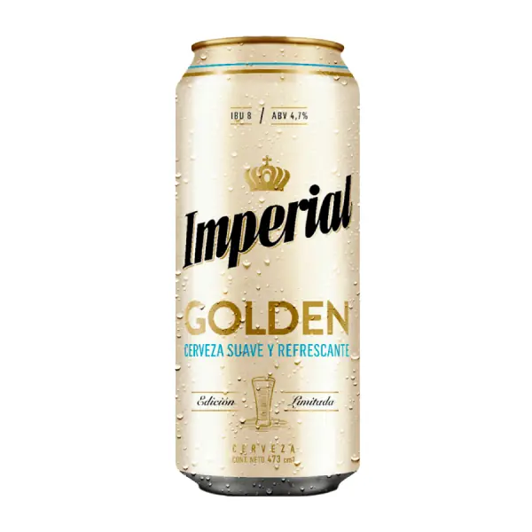 CERVEZA IMPERIAL GOLDEN x 473ml