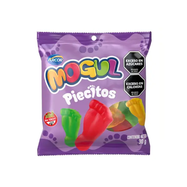 GOMITAS PIECITOS MOGUL x 30gs