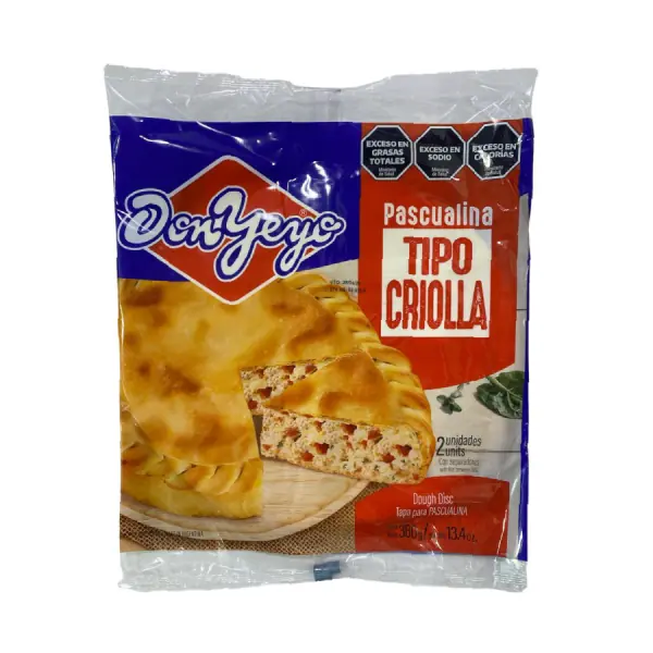 PASCUALINA TIPO CRIOLLA DON YEYO x 380g