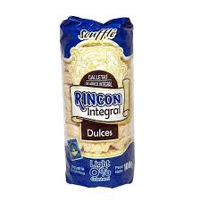 GALLETA DE ARROZ DULCES RINCON INTEGRAL x 100 g