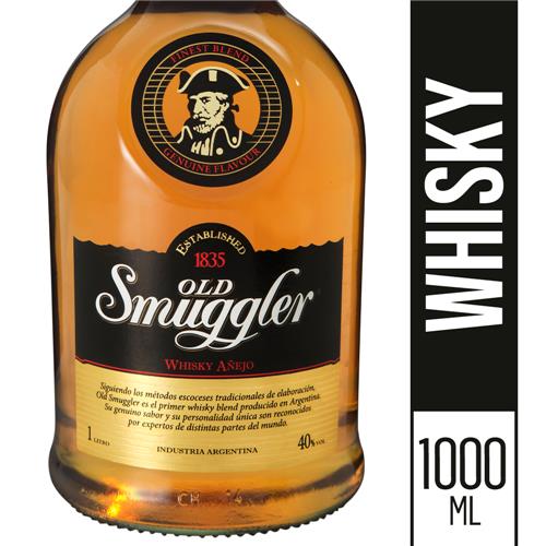 PETACA WHISKY OLD SMUGGLER x 200ml