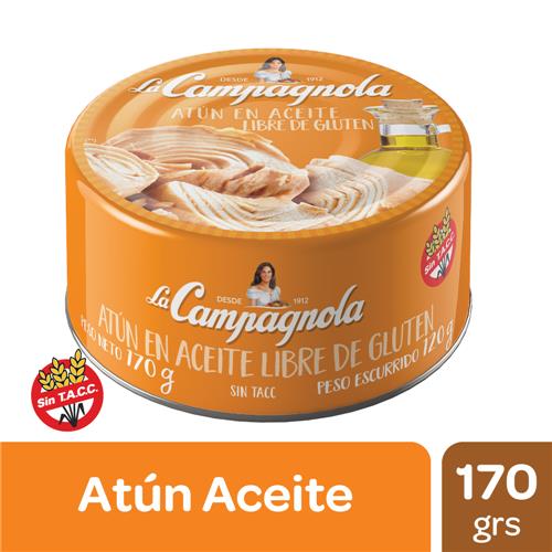 ATUN EN ACEITE LA CAMPAGNOLA x 300 g