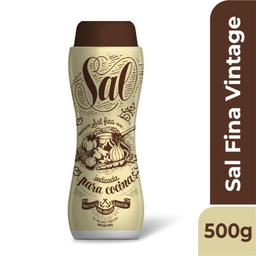 SAL FINA SALERO VINTAGE DOS ANCLAS x 500g