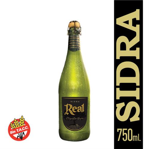 SIDRA REAL ETIQ NEGRA x 750ml