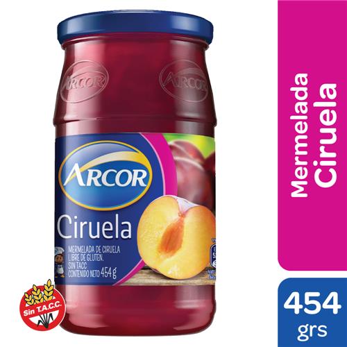 MERMELADA CIRUELA ARCOR x 454 g