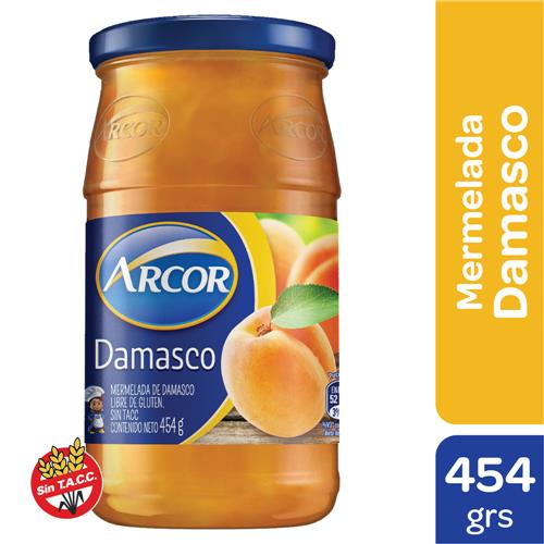 MERMELADA DAMASCO ARCOR x 454 g