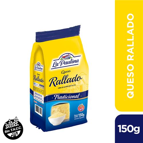 QUESO RALLADO LA PAULINA x150grs