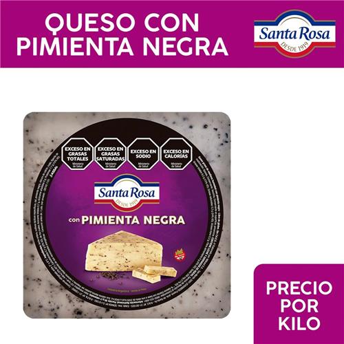 QUESO PIMIENTA NEGRA SANTA ROSA