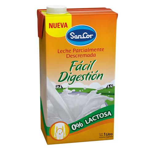 LECHE 0% LACTOSA SANCOR x 1 lts
