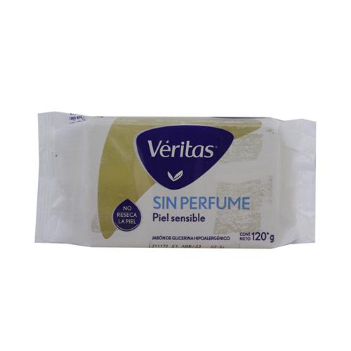 JABON TOCADOR GLICERINA NEUTRO VERITAS x120grs