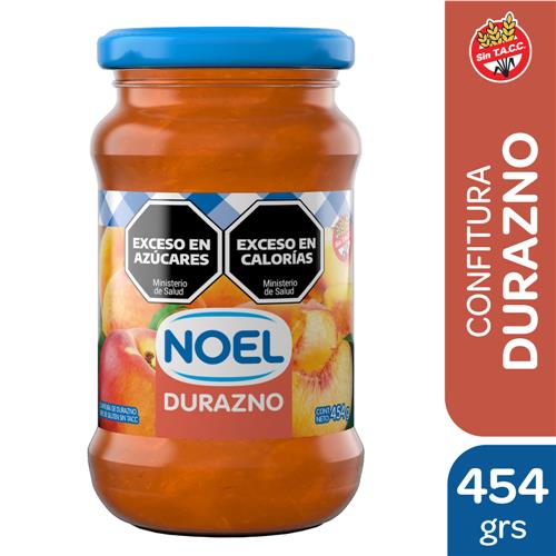 MERMELADA  DURAZNO NOEL x 454 g