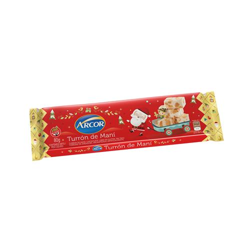 TURRON DE MANI ARCOR x 80gr