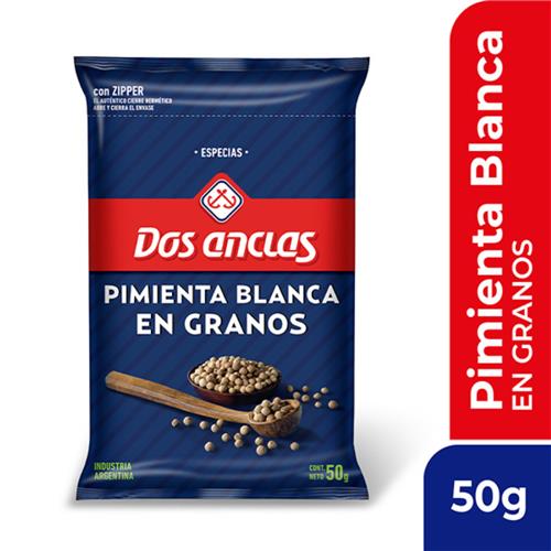 PIMIENTA BLANCA EN GRANO x 50gr