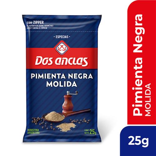 PIMIENTA NEGRA DOS ANCLAS x 25g