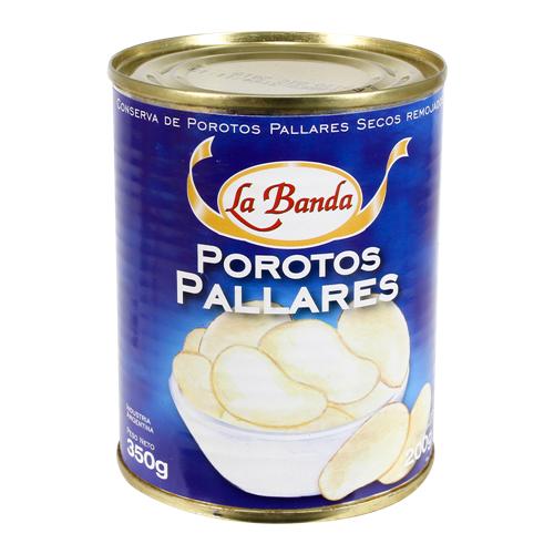 POROTOS PALLARES LATA LA BANDA x350grs
