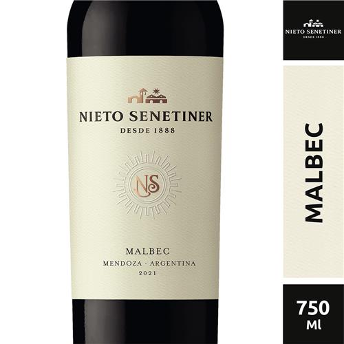 VINO MALBEC NIETO SENETINER x 750 ml