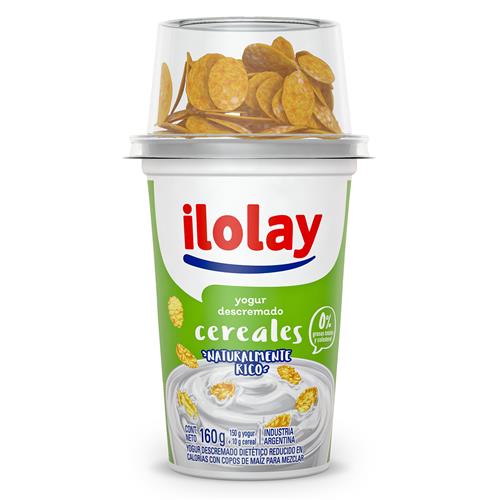 YOGUR DESC c/CEREALES ILOLAY  x 165g