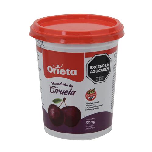 MERMELADA CIRUELA ORIETA x 420g