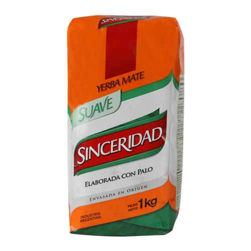 YERBA MATE SUAVE SINCERIDAD x 1kg