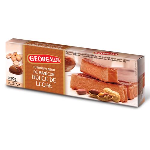 TURRON BLANDO GEORGALOS  MANI C/DDL x 90g