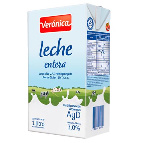 LECHE ENTERA LARGA VIDA ARMONIA x 1L