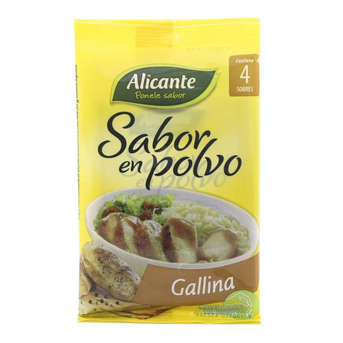SABOR EN POLVO CARNE ALICANTE x u